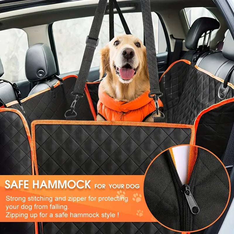 Hard Bottom Dog Car Seat Cover