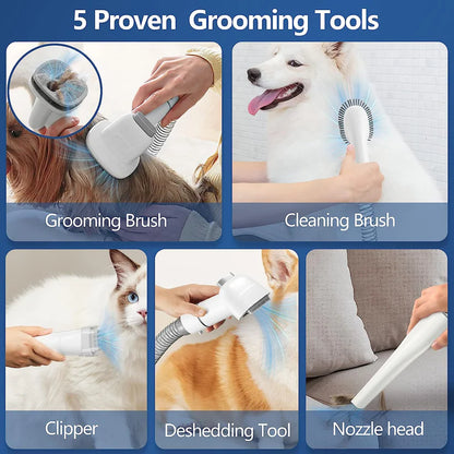 Pet Grooming Vacuum kit